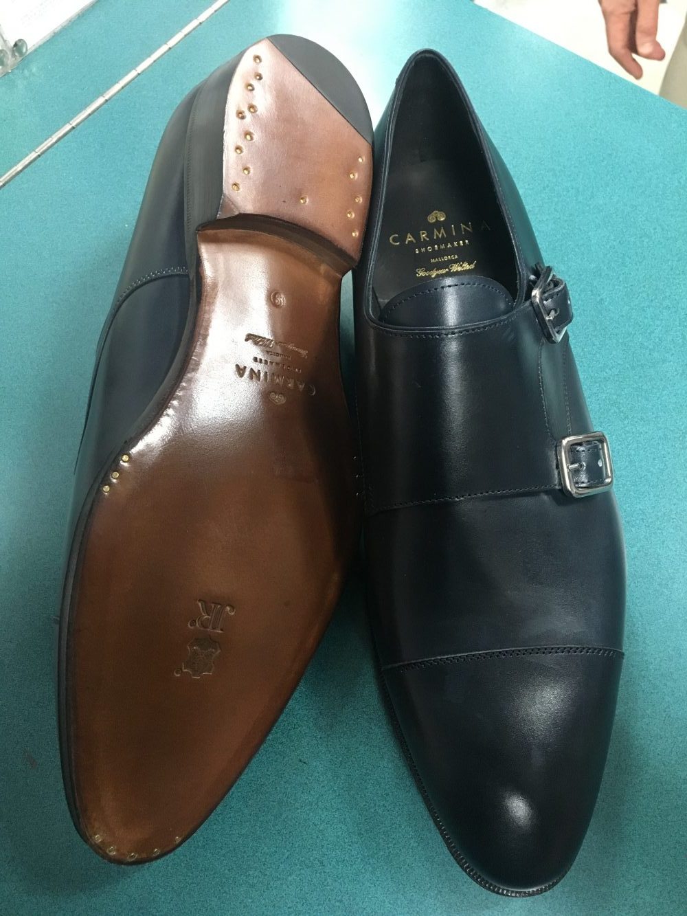 Men's Full Soles, Re-Soled with German Prem Leather, English Heels ...